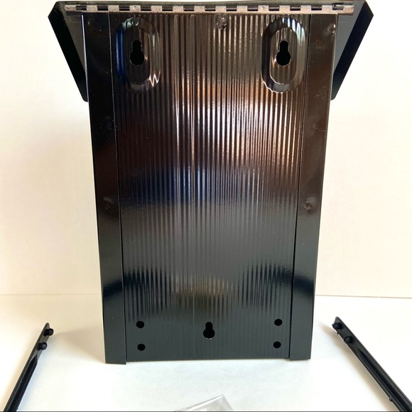 ✨NIB✨Vertical Steel Residential Mailbox in Black Enamel - Picture 4 of 9